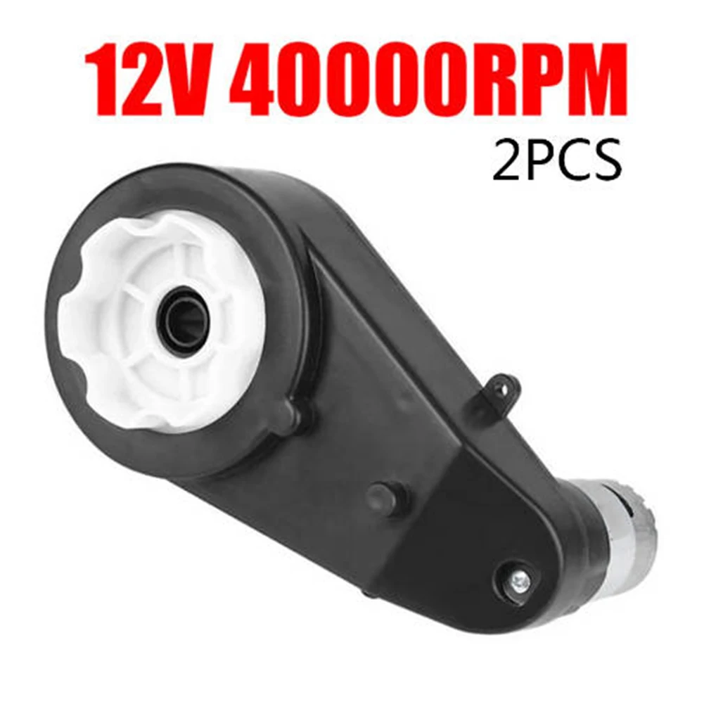 2pcs Adjustable Speed Electric Gearbox 12V 40000RPM Bass Motor Gear Box Replacement Accessories For Kids Car Toy Spare Parts
2pcs Adjustable Speed Electric Gearbox 12V 40000RPM Bass Motor Gear Box Replacement Accessories For Kids Car Toy Spare Parts