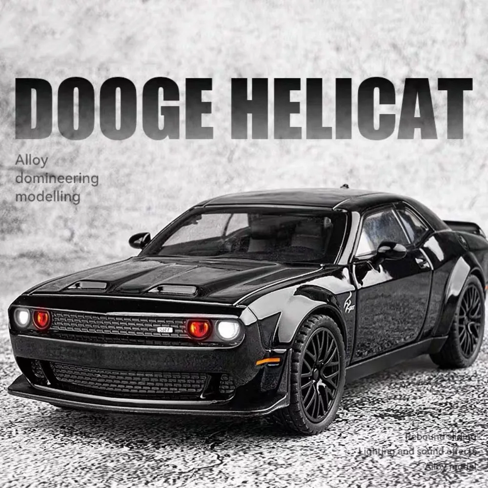 1/32 Dodge Challenger Hellcat Redeye Alloy Diecast Car Model Toy Sound Light Simulation Vehicles Model for Kids Gifts Collcetion
1/32 Dodge Challenger Hellcat Redeye Alloy Diecast Car Model Toy Sound Light Simulation Vehicles Model for Kids Gifts Collcetion