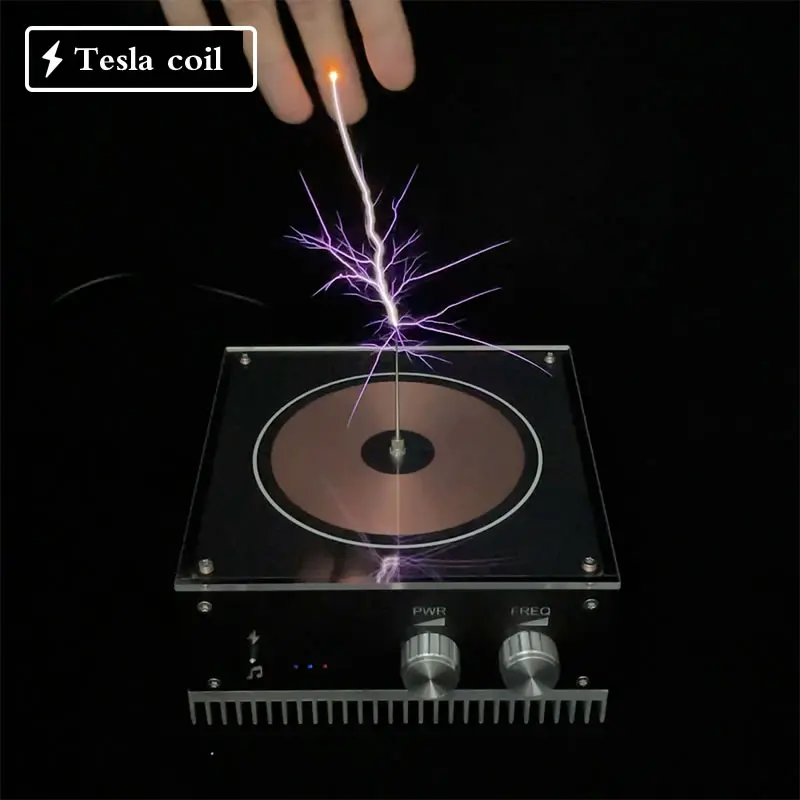 

MAX Music Tesla Coil/Touchable Palm Lightning/Bluetooth Connection/Scientific Experiment Tool Big Size