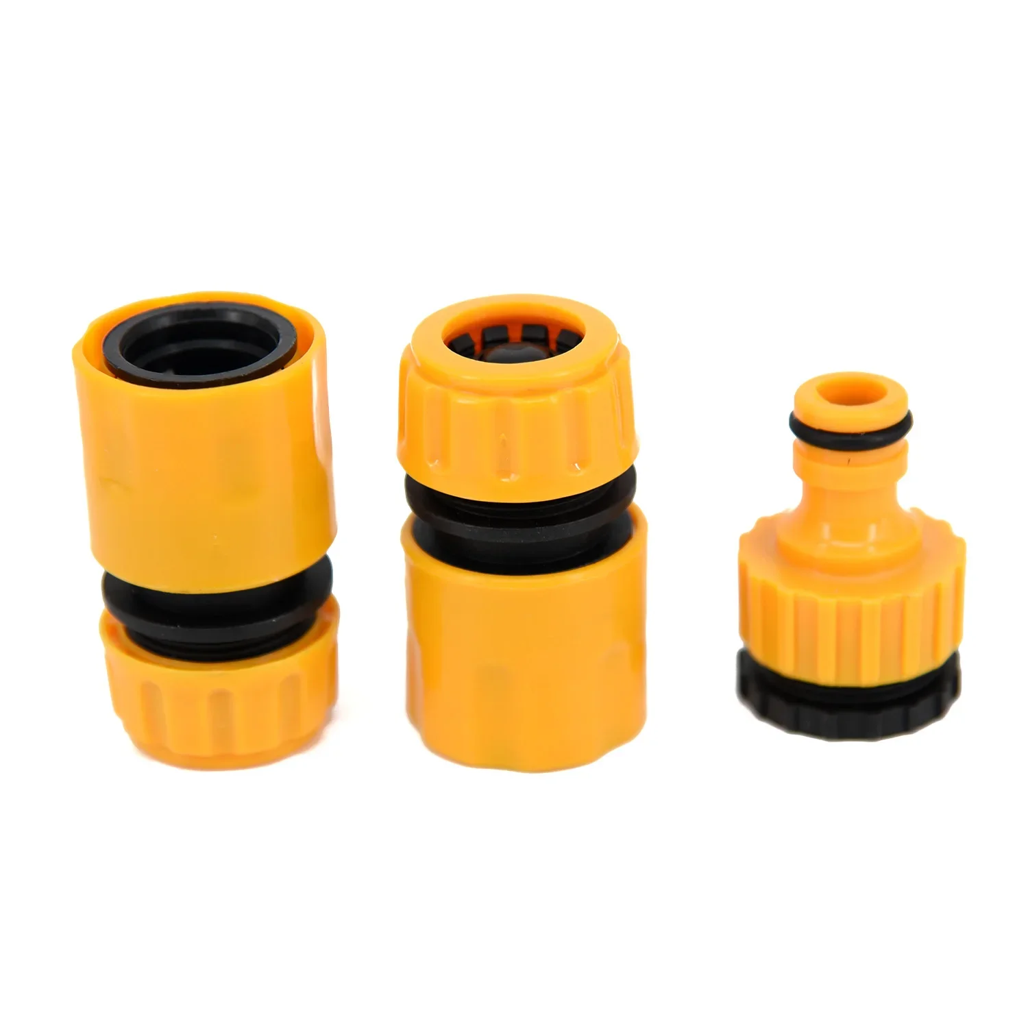 3pcs 1/2 5/8 Hose Pipe Fitting Set Quick Garden Water Connector Adaptor New For Irrigation Of Plants, Flowers, Lawn
3pcs 1/2 5/8 Hose Pipe Fitting Set Quick Garden Water Connector Adaptor New For Irrigation Of Plants, Flowers, Lawn