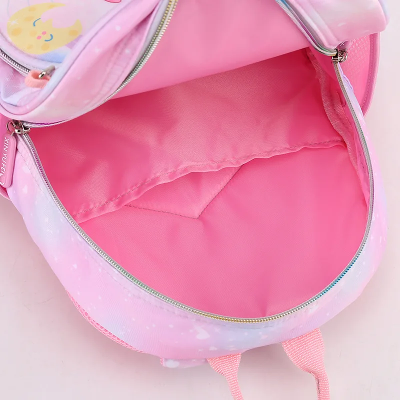 Unicorn Pink Rainbow Schoolbag For Girls Unicorn Pink Rainbow Schoolbag For Girls