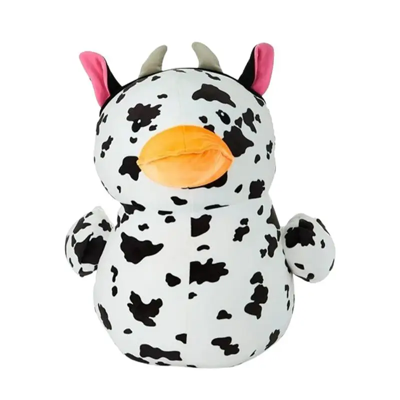 

Cow Print Duck Plush 7.87inch Cute Plush Stuffed Animals For Kids Boys And Girls Cartoon Cow Plush Toy Soft And Cuddly Farm