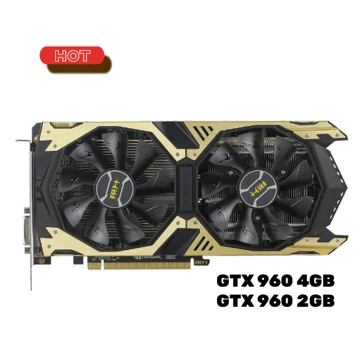 

ASL PC Video Card GTX 960 4GB 128Bit GDDR5 Graphics Cards DVI Cards GTX960 2gb DVI For nVIDIA Geforce Game