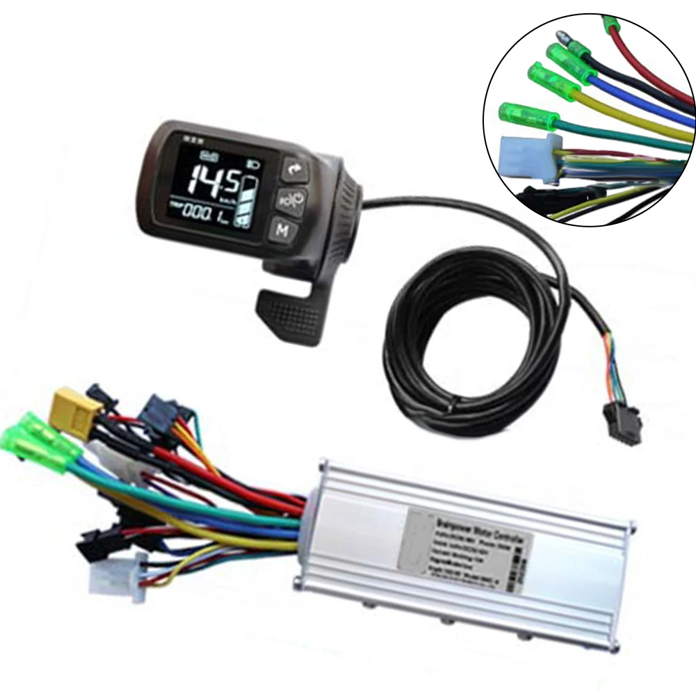 36-60V EBike LCD Panel Display Rainproof Electric Bike Scooter Brushless Controller Kit For Electric Scooters 22.5mm Handlebar
36-60V EBike LCD Panel Display Rainproof Electric Bike Scooter Brushless Controller Kit For Electric Scooters 22.5mm Handlebar
