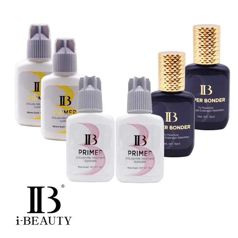 2Bottles/Set IB Eyelash Extension Glue IB Primer Clear Eyelash Super Bonder Lash Adhesive Hardener Makeup Tools
2Bottles/Set IB Eyelash Extension Glue IB Primer Clear Eyelash Super Bonder Lash Adhesive Hardener Makeup Tools