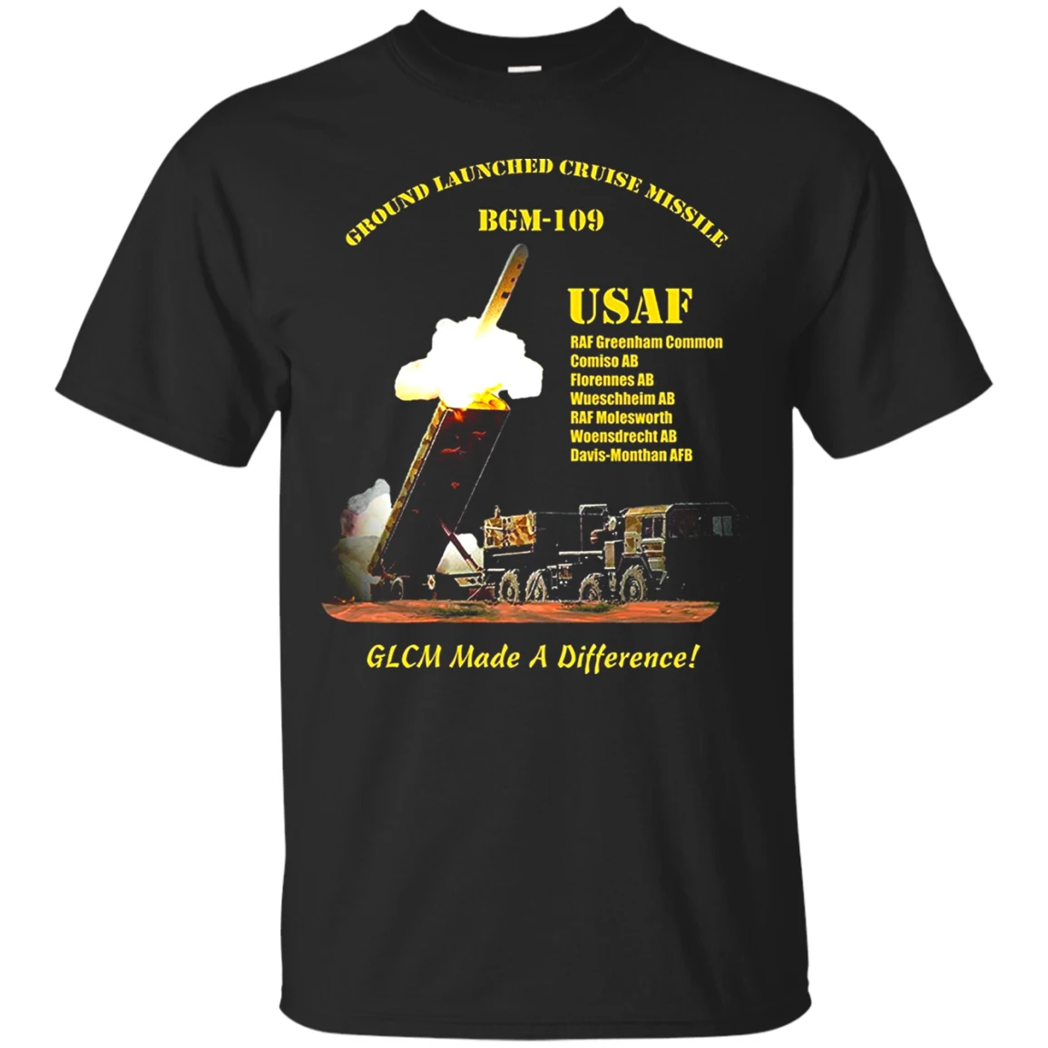 Ground Launched BGM-109 Cruise Missile T-Shirt. Premium Cotton Short Sleeve O-Neck Mens T Shirt New S-3XL
Ground Launched BGM-109 Cruise Missile T-Shirt. Premium Cotton Short Sleeve O-Neck Mens T Shirt New S-3XL