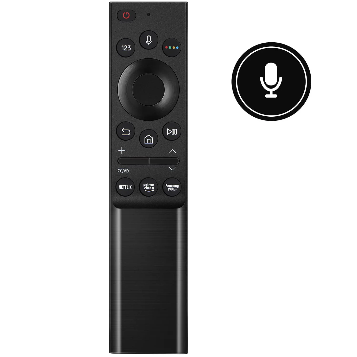 

BN59-01363A Voice Remote Control for Samsung Smart QLED 4K 8K UHD LED LCD HDR TVs with Netflix Prime Video TV Plus Button