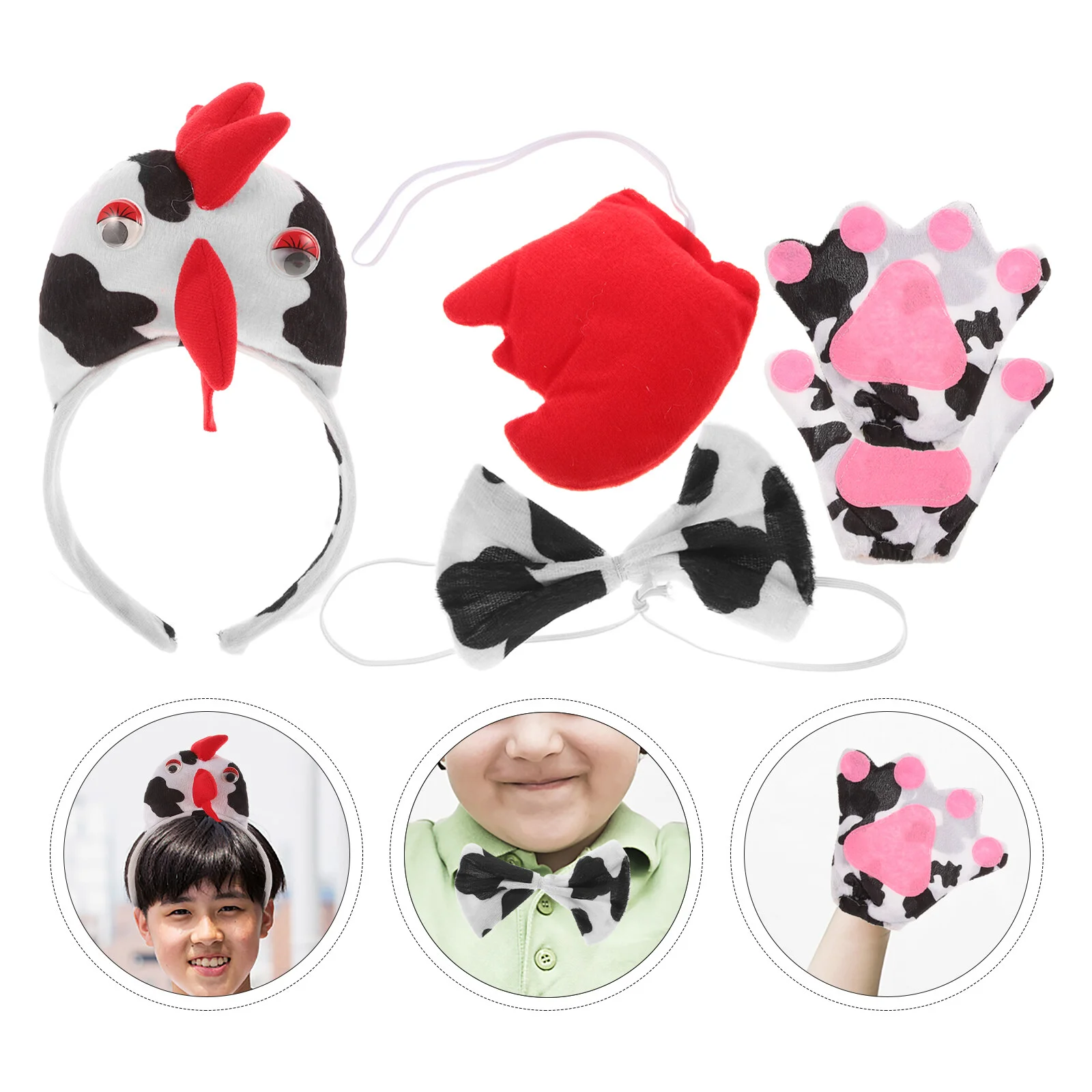Chicken Headband Cosplay Supplies Headdress Animal Costume Photo Props Tail for Party Children Hairband Headgear
Chicken Headband Cosplay Supplies Headdress Animal Costume Photo Props Tail for Party Children Hairband Headgear
