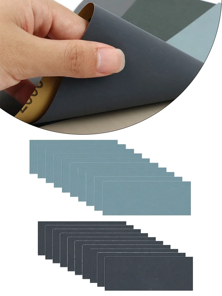 20Pcs Sandpaper Wet /Dry Sanding Paper Abrasive Tools Hand Polished Sand Paper 2000 5000 Grits Grinding Polishing Tools
20Pcs Sandpaper Wet /Dry Sanding Paper Abrasive Tools Hand Polished Sand Paper 2000 5000 Grits Grinding Polishing Tools