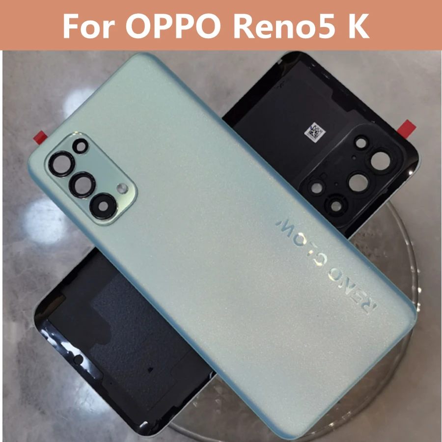 6.43 inch For Oppo Reno5 K Back Battery Cover Rear Door Housing Glass Phone Cover with Camera lens Reno 5 K 5GBattery Cover
6.43 inch For Oppo Reno5 K Back Battery Cover Rear Door Housing Glass Phone Cover with Camera lens Reno 5 K 5GBattery Cover