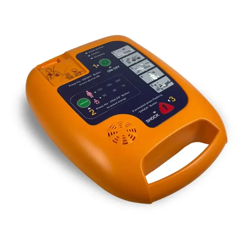 

Portable AED Easy to use with select able energy