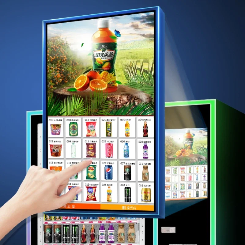 Machine Smart Self-Service Drinks Snacks Cigarette Vending Machine 24 Hours Commercial
Machine Smart Self-Service Drinks Snacks Cigarette Vending Machine 24 Hours Commercial