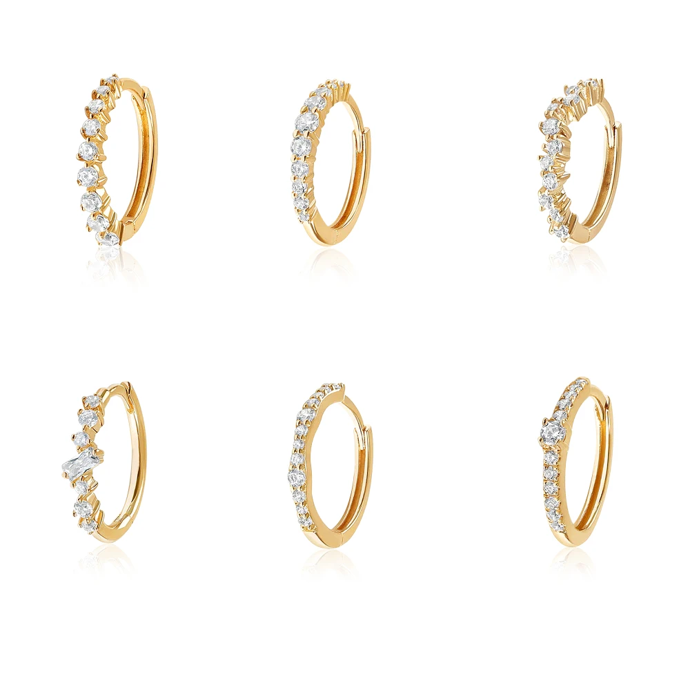 1pc Cubic Zirconia Circel Earrings 925 Sterling Silver Hoop Earring For Women brincos oorbellen pendientes Modern Jewerly
1pc Cubic Zirconia Circel Earrings 925 Sterling Silver Hoop Earring For Women brincos oorbellen pendientes Modern Jewerly