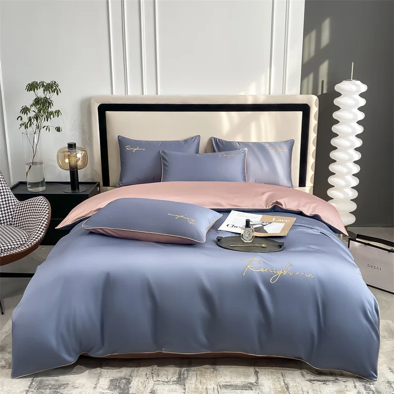 Luxury 60's Long Pile 100% Cotton Duvet Cover Set Embroidered Fall Winter Quilt Cover Solid Egyptian Cotton 2pcs pillowcases 10 Mallzona S95a6b73f38fc4500b6bfe75a542aaaadm Luxury 60's Long Pile 100% Cotton Duvet Cover Set Embroidered Fall Winter Quilt Cover Solid Egyptian Cotton 2pcs pillowcases Mallzona