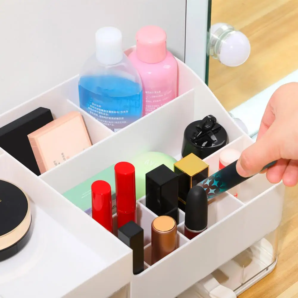Vanity Organizer Makeup Organizer with Transparent Drawers Stylish Storage Solution for Skincare Perfume Desktop Storage Box
Vanity Organizer Makeup Organizer with Transparent Drawers Stylish Storage Solution for Skincare Perfume Desktop Storage Box