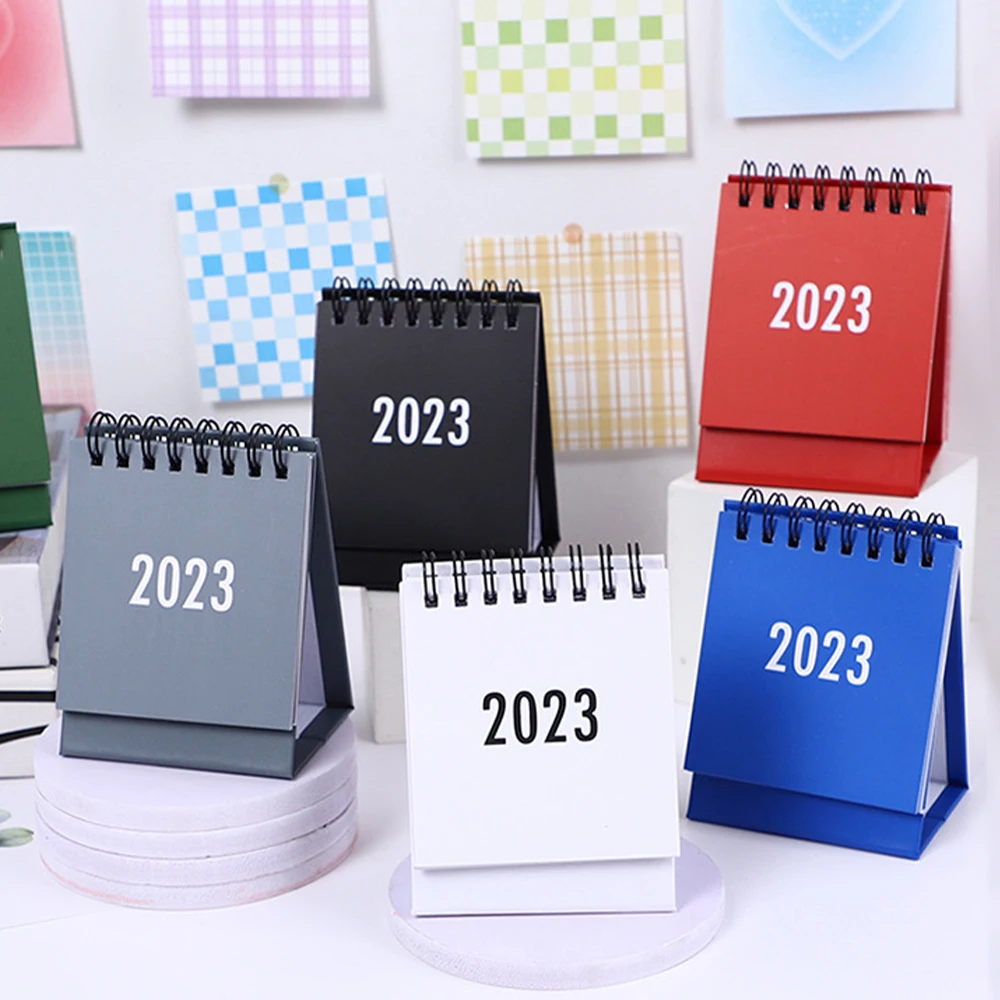 2023 Calendar Simple Solid Color Desk Mini Desktop Note Coil Calendar Book Office School Supplies Daily Scheduler Table Planner
2023 Calendar Simple Solid Color Desk Mini Desktop Note Coil Calendar Book Office School Supplies Daily Scheduler Table Planner