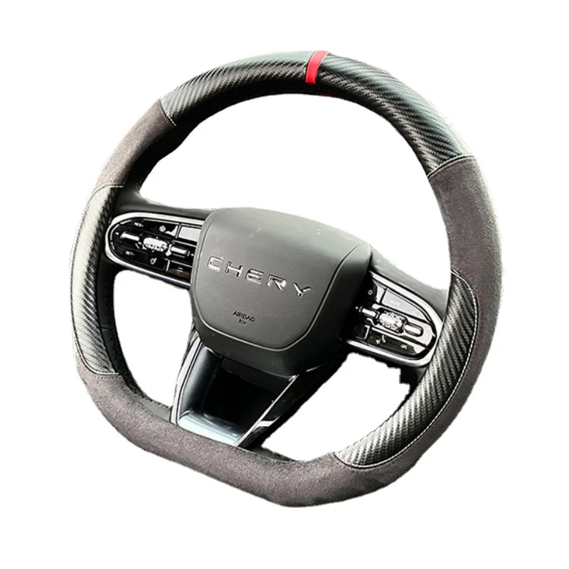 For CHERY ARRIZO 8 Modified interior suede steering wheel cover is anti-slip, sweat-absorbing and breathable
For CHERY ARRIZO 8 Modified interior suede steering wheel cover is anti-slip, sweat-absorbing and breathable