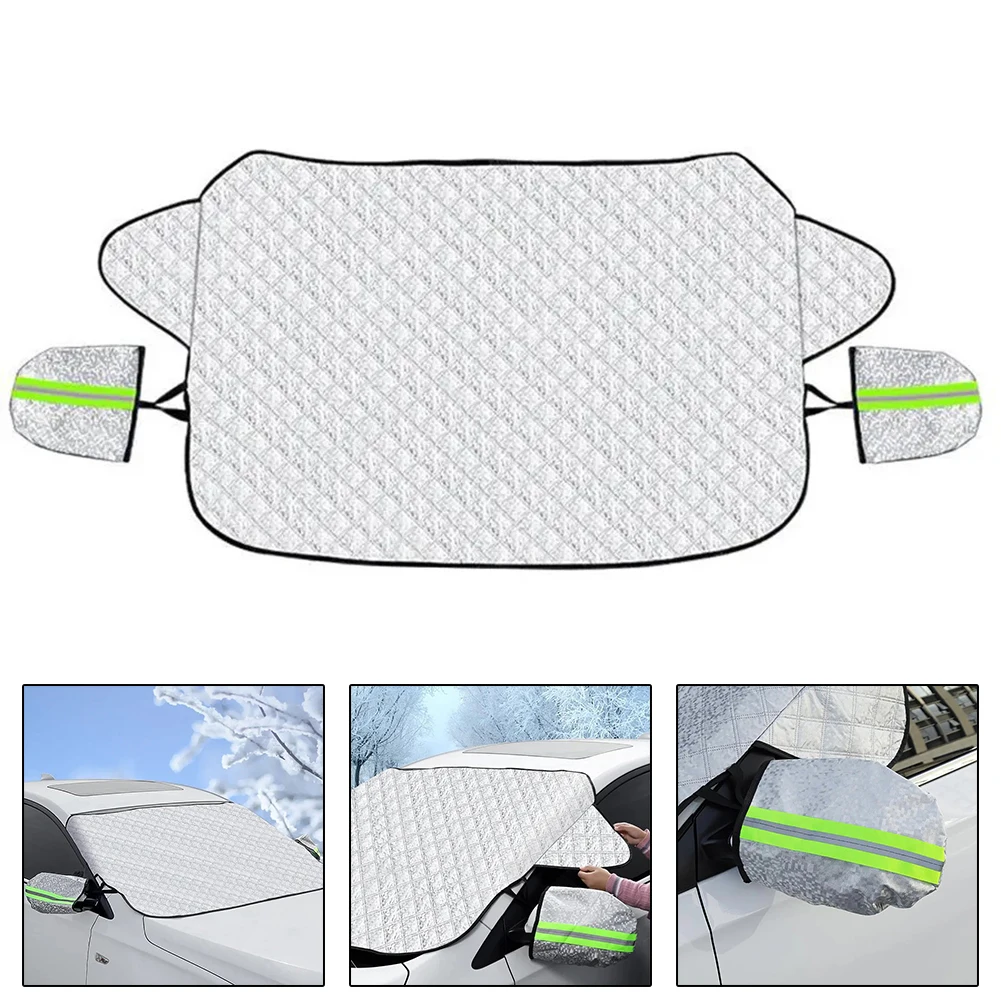 Universal Car Windscreen Cover For Winter Protects Windshield And Wipers From Weatherproof Car Snow Cover Accessories
Universal Car Windscreen Cover For Winter Protects Windshield And Wipers From Weatherproof Car Snow Cover Accessories