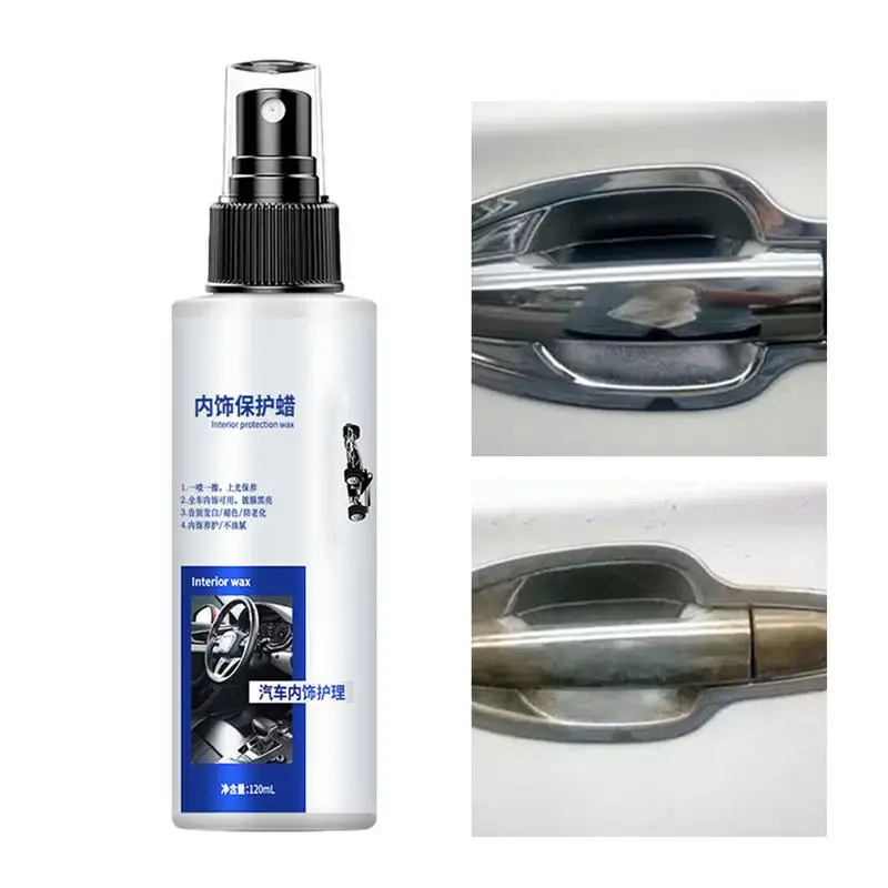 

Car Interior Coating Agent Auto Leather Spray Restorer Water-Based Refurbishment Tool For Trucks Motorcycles SUVs RVs