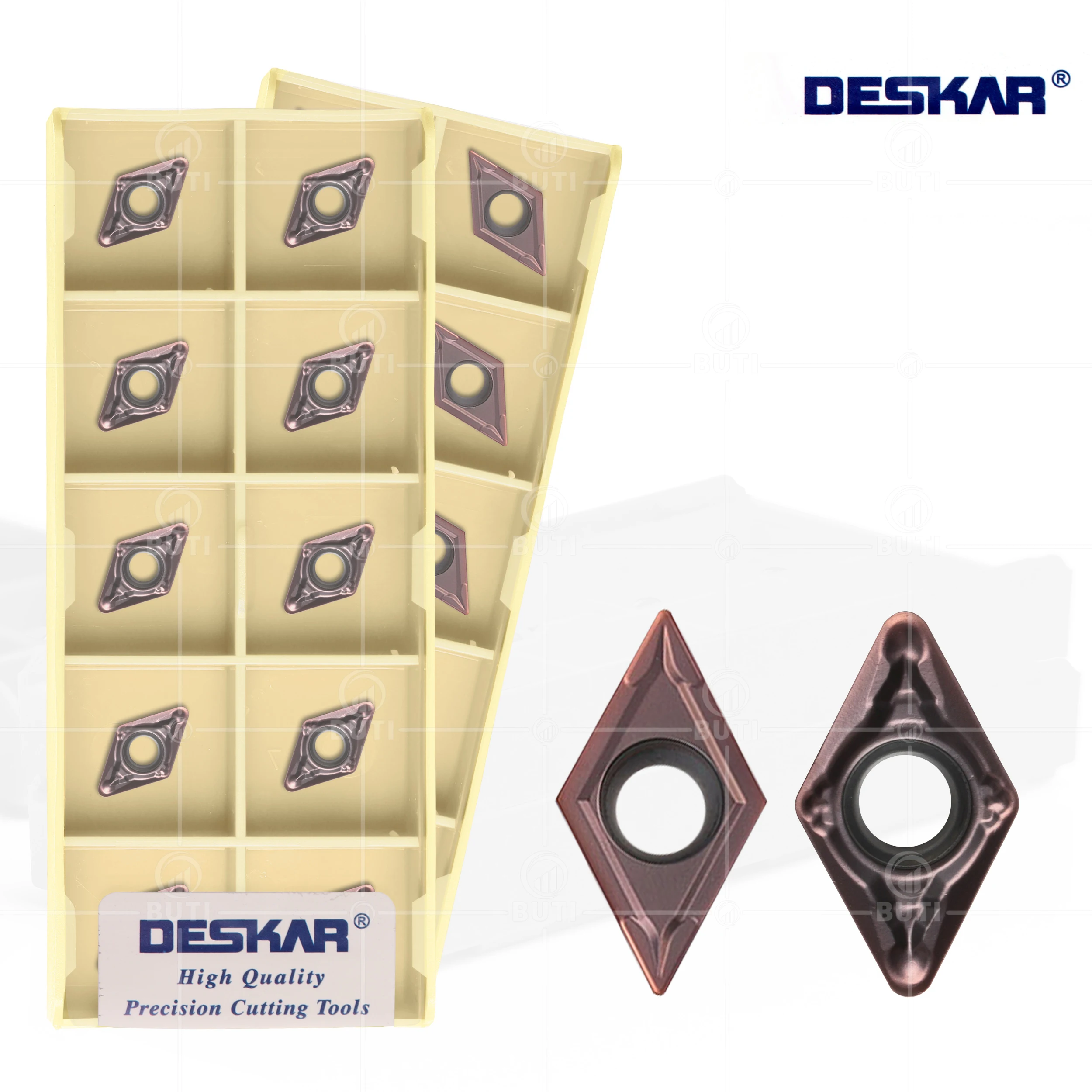 DESKAR 100% Original DCMT070204 DCMT070208-MV DCMT11T304 DCMT11T308 LF6018 CNC Lathe Cutter Cutting Carbide Inserts Turning Tool
DESKAR 100% Original DCMT070204 DCMT070208-MV DCMT11T304 DCMT11T308 LF6018 CNC Lathe Cutter Cutting Carbide Inserts Turning Tool