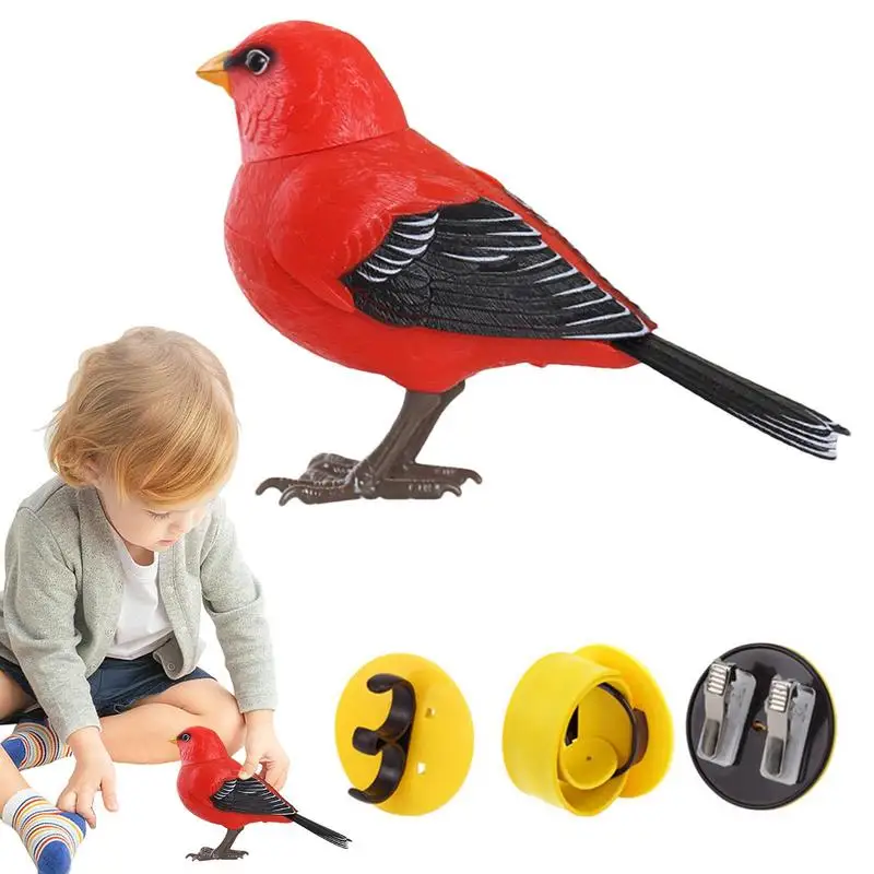 Decorative Fake Birds Realistic Animal Outdoor Decorations Interactive Bird Toy Making Sounds Light & Voice Control Tree
Decorative Fake Birds Realistic Animal Outdoor Decorations Interactive Bird Toy Making Sounds Light & Voice Control Tree