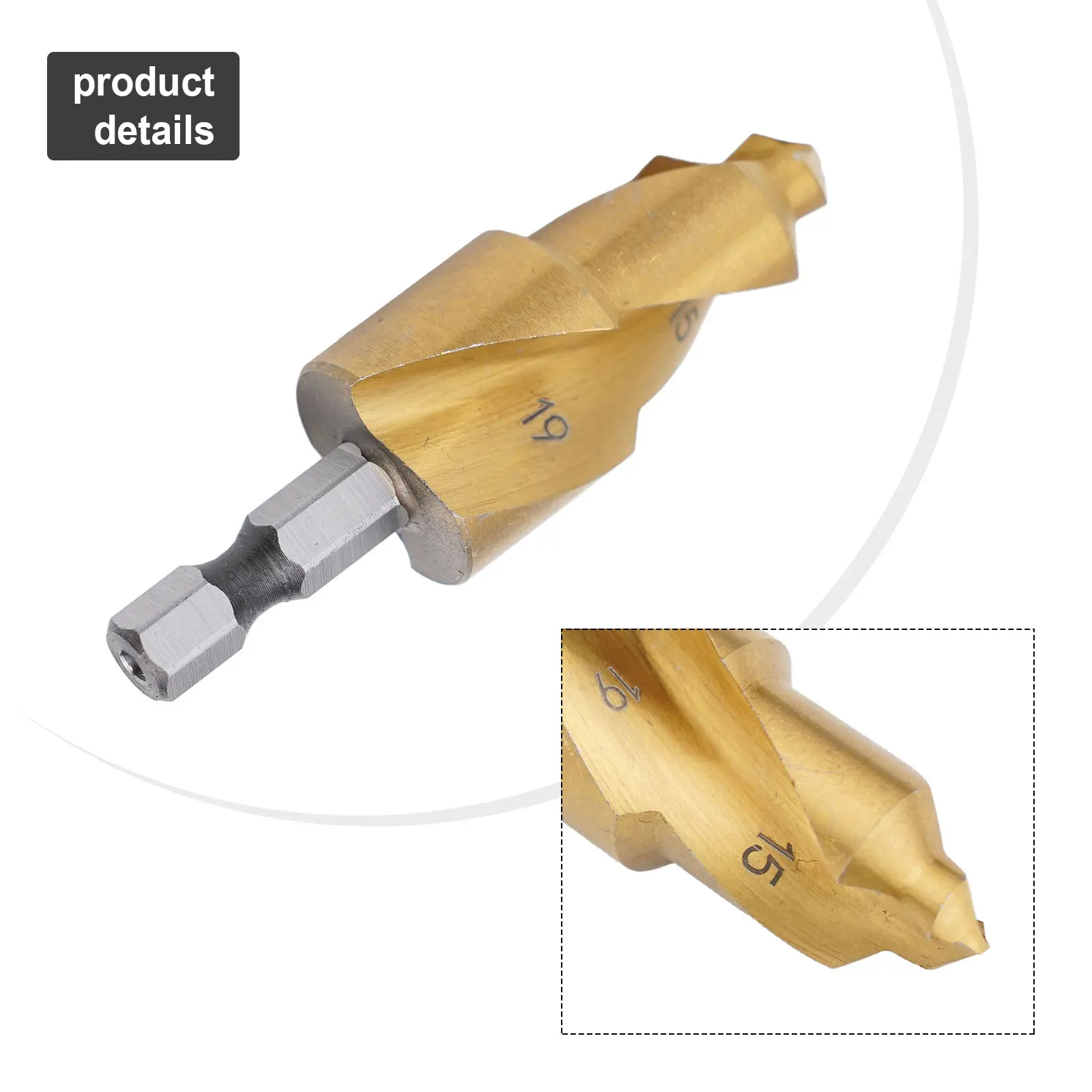 Countersink Drill Bit Set 1/4 Stepped Drill Bit Hex HSS Center Punch Tool Hexagon Shank Water Pipe-= Connection Tool Power Tools
Countersink Drill Bit Set 1/4 Stepped Drill Bit Hex HSS Center Punch Tool Hexagon Shank Water Pipe-= Connection Tool Power Tools