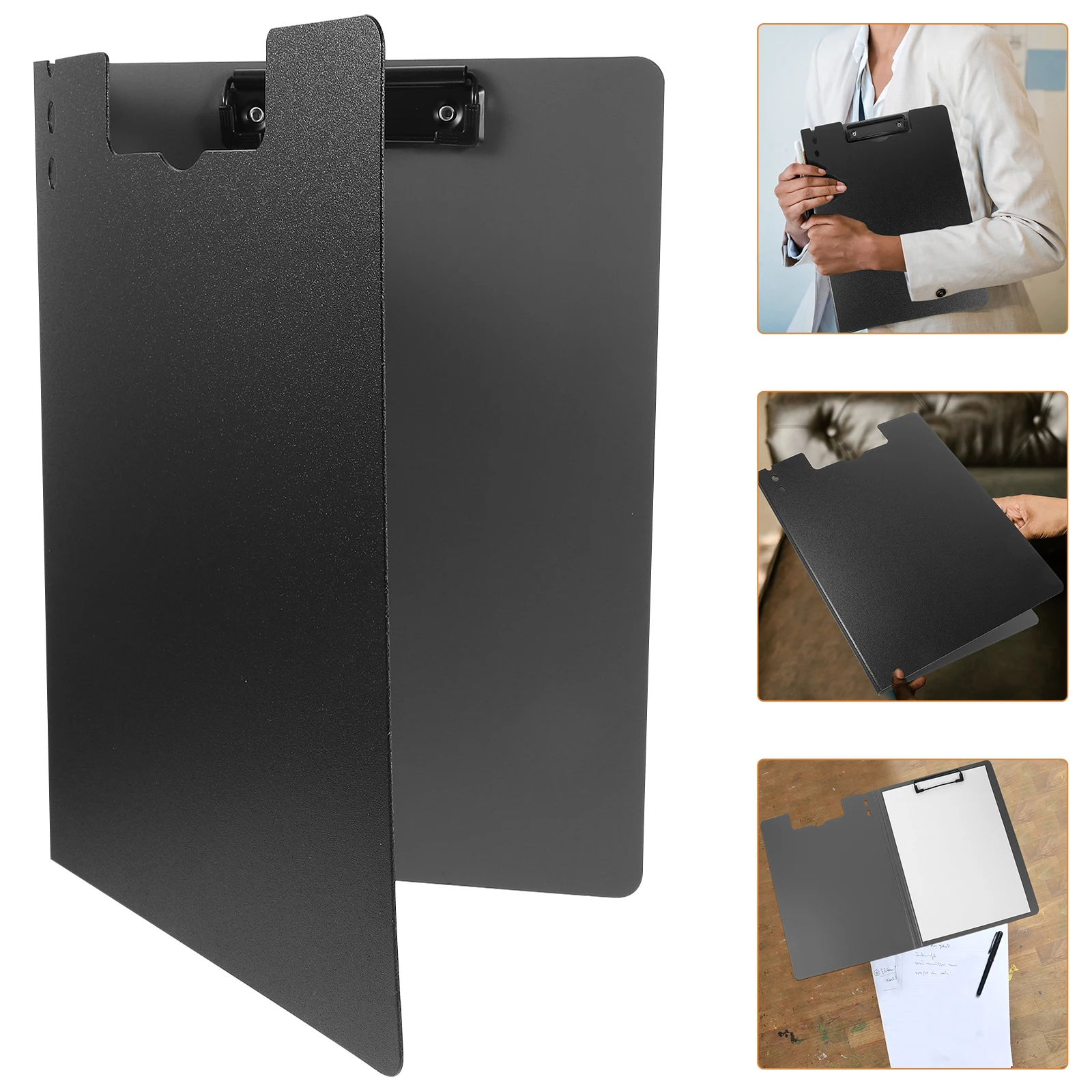 

1Pcs Waterproof Fold with Double Clips Clipboard A4/A3 File Cover Folder Write Draw Pad Clip Organizer Office Supplies Clipboard