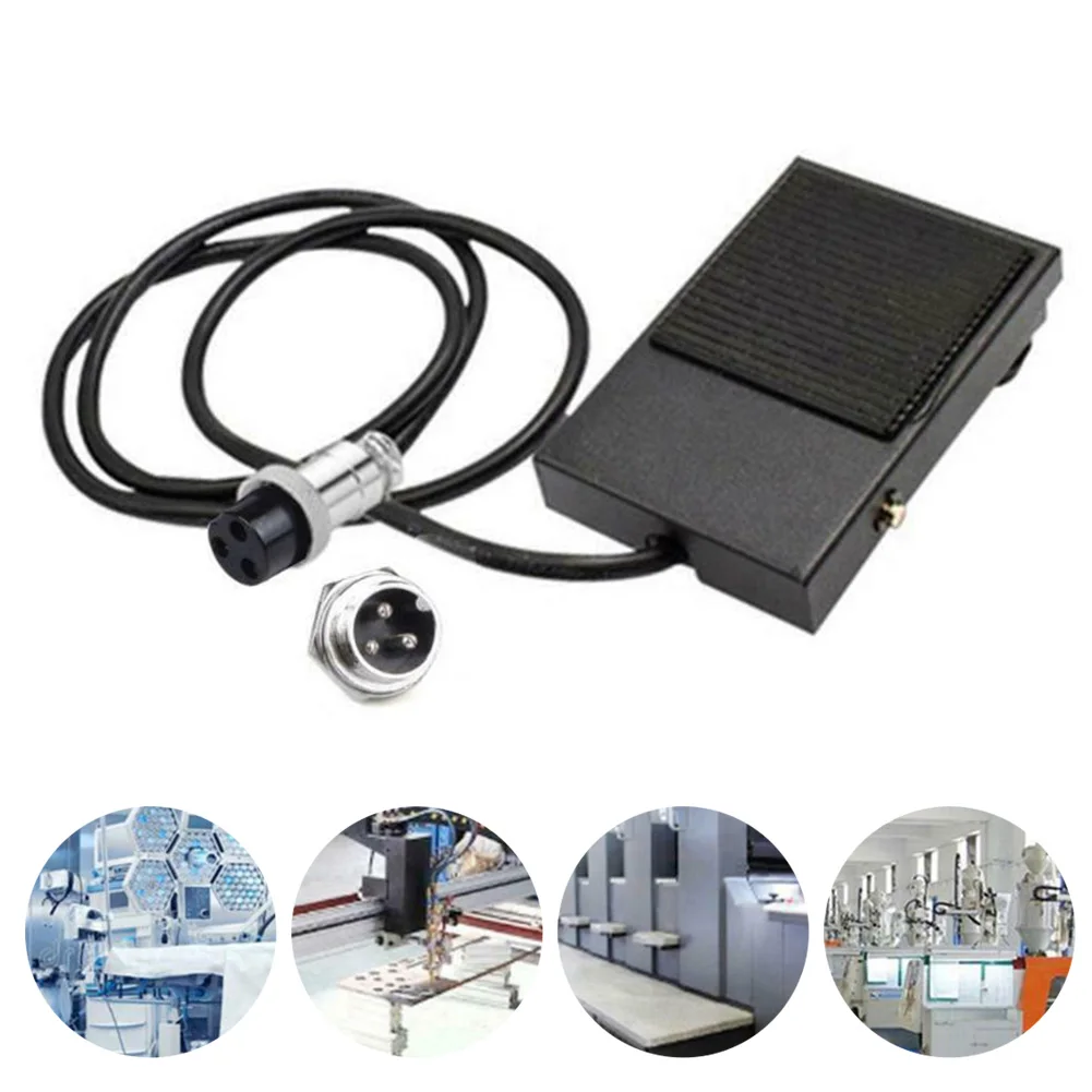 Spot Welded Foot Pedal Welding Metal TFS-1 TIG Welder 2m Accessories Anti-skid Control Cutting Foot Controller
Spot Welded Foot Pedal Welding Metal TFS-1 TIG Welder 2m Accessories Anti-skid Control Cutting Foot Controller