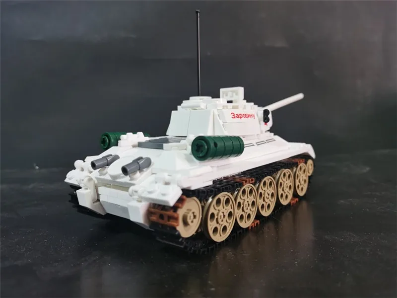 518PCS T34-85 Medium Tank Building Blocks WW2 Heavy Tank Chariot Soldier Figures Model Bricks Set Educational Toys Gifts For Kid 518PCS T34-85 Medium Tank Building Blocks WW2 Heavy Tank Chariot Soldier Figures Model Bricks Set Educational Toys Gifts For Kid