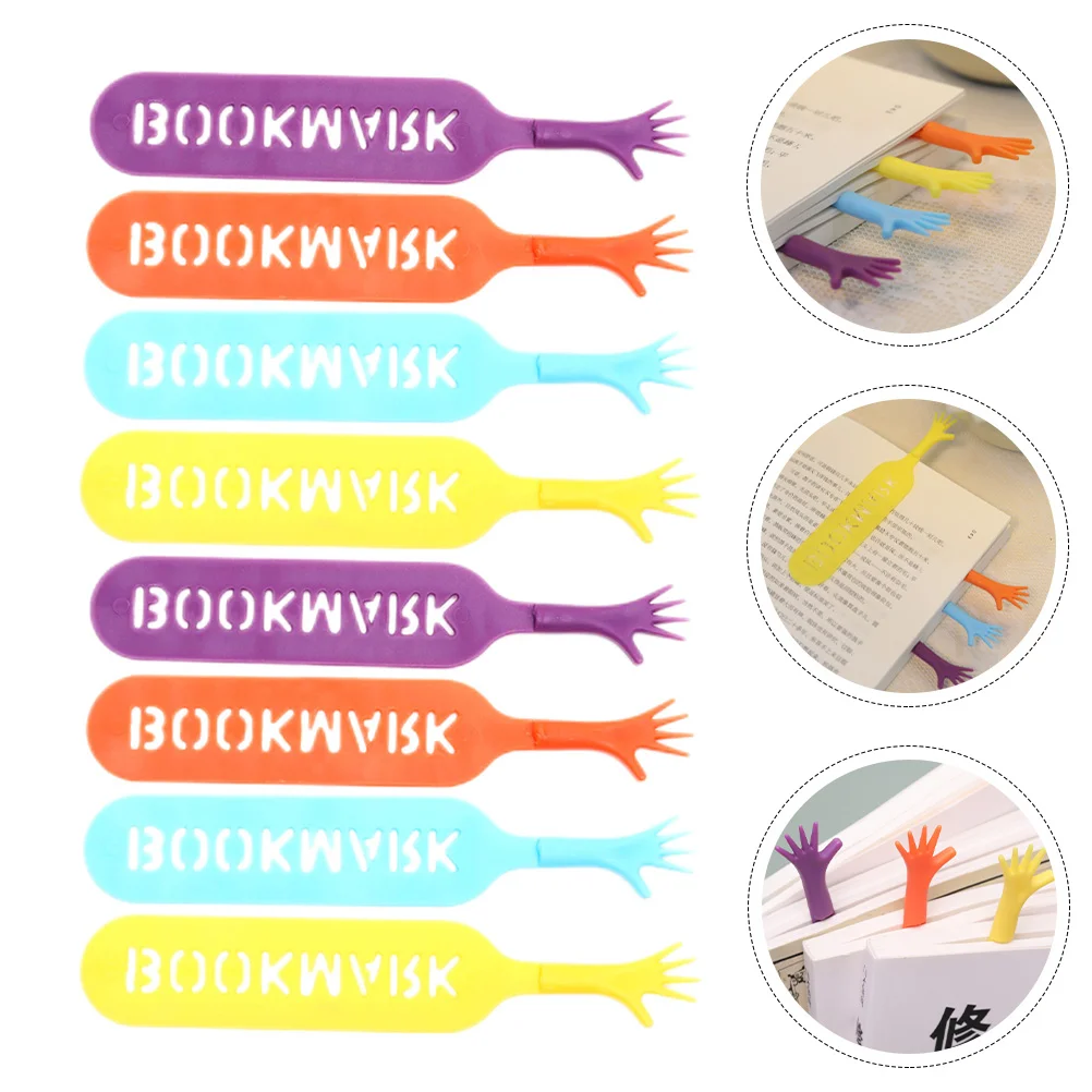 8 Pcs Children's Bookmark Bookmarks Custom Page Brand for Teacher 3d Hand Interesting Kids Decorate Books
8 Pcs Children's Bookmark Bookmarks Custom Page Brand for Teacher 3d Hand Interesting Kids Decorate Books