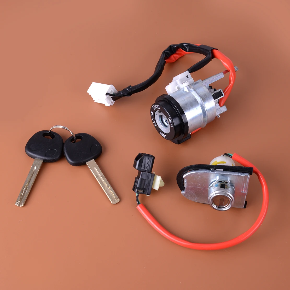 4Pcs/Set Car Door Ignition Lock Cylinder Front Left with 2 Keys Fit for Kia Sportage
4Pcs/Set Car Door Ignition Lock Cylinder Front Left with 2 Keys Fit for Kia Sportage