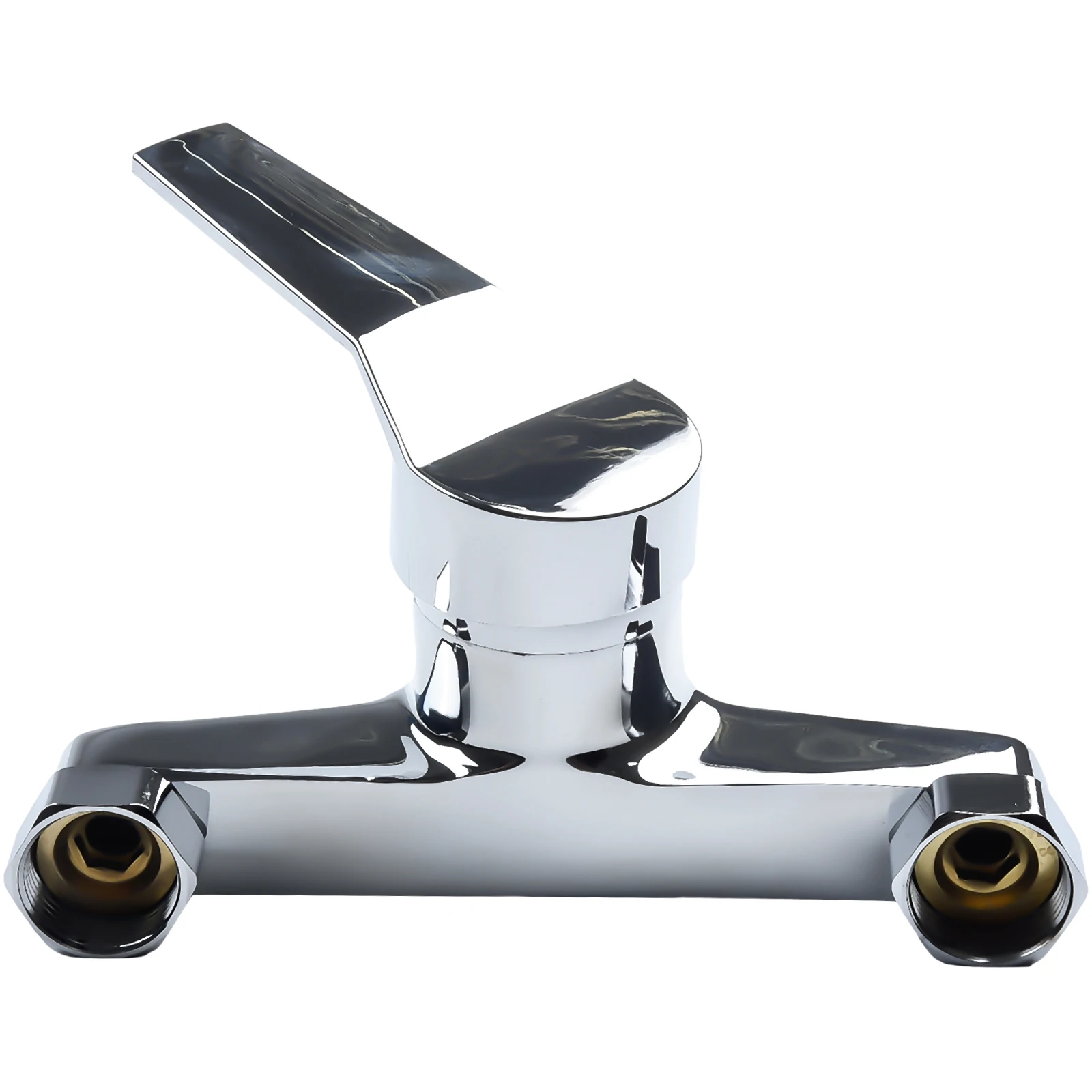 Basin Faucets with Dual Spout Chrome Wall Mounted Tap Durable Zinc Alloy Construction Modern Design for any Home
Basin Faucets with Dual Spout Chrome Wall Mounted Tap Durable Zinc Alloy Construction Modern Design for any Home
