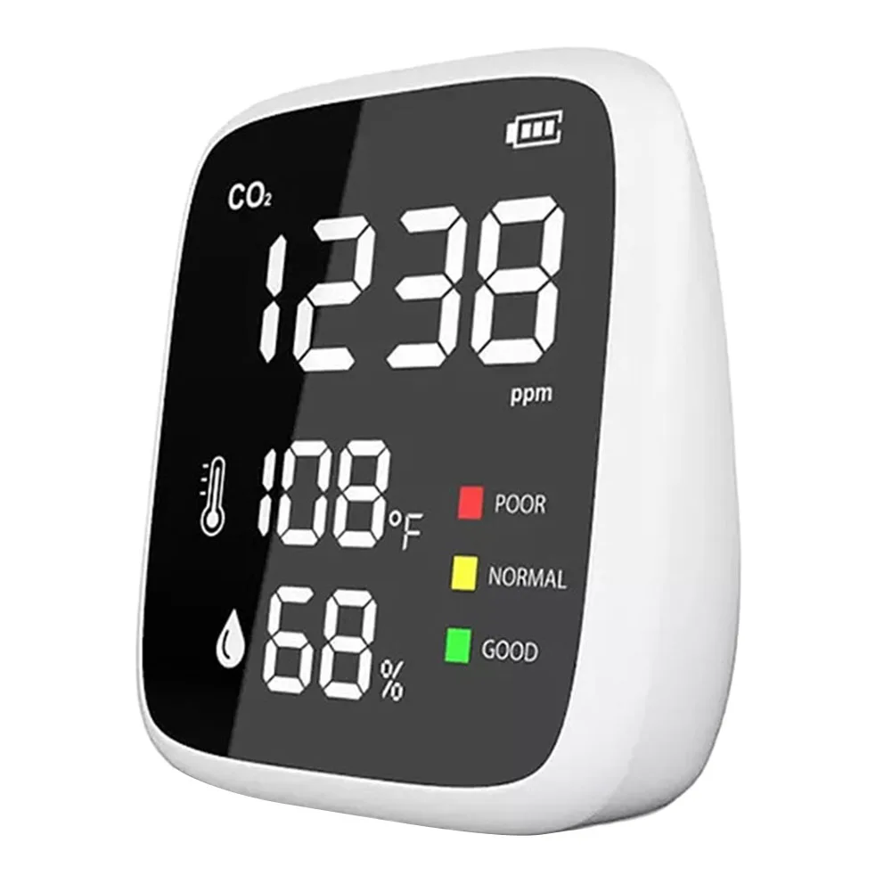 Quick and Accurate Detection CO2 Carbon Dioxide Detector Air Quality Monitor Monitor and Improve Indoor Air Quality
Quick and Accurate Detection CO2 Carbon Dioxide Detector Air Quality Monitor Monitor and Improve Indoor Air Quality