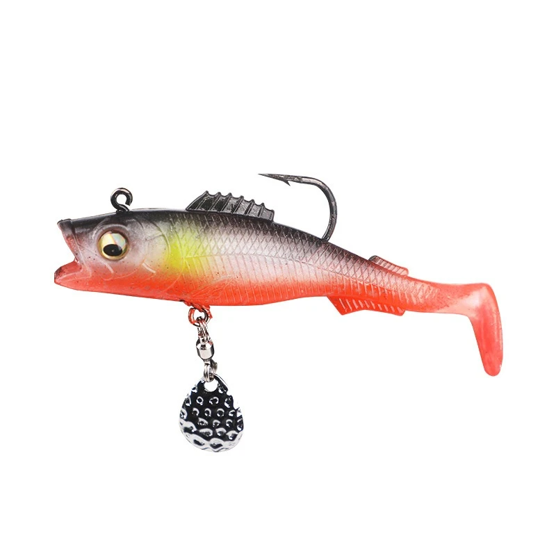 ILURE 1Pcs Fishing Lure 14g Large Mouth Soft Bait Package Lead T Tail Artificial Silicone Bait Wobblers Freshwater Bass Trout
ILURE 1Pcs Fishing Lure 14g Large Mouth Soft Bait Package Lead T Tail Artificial Silicone Bait Wobblers Freshwater Bass Trout