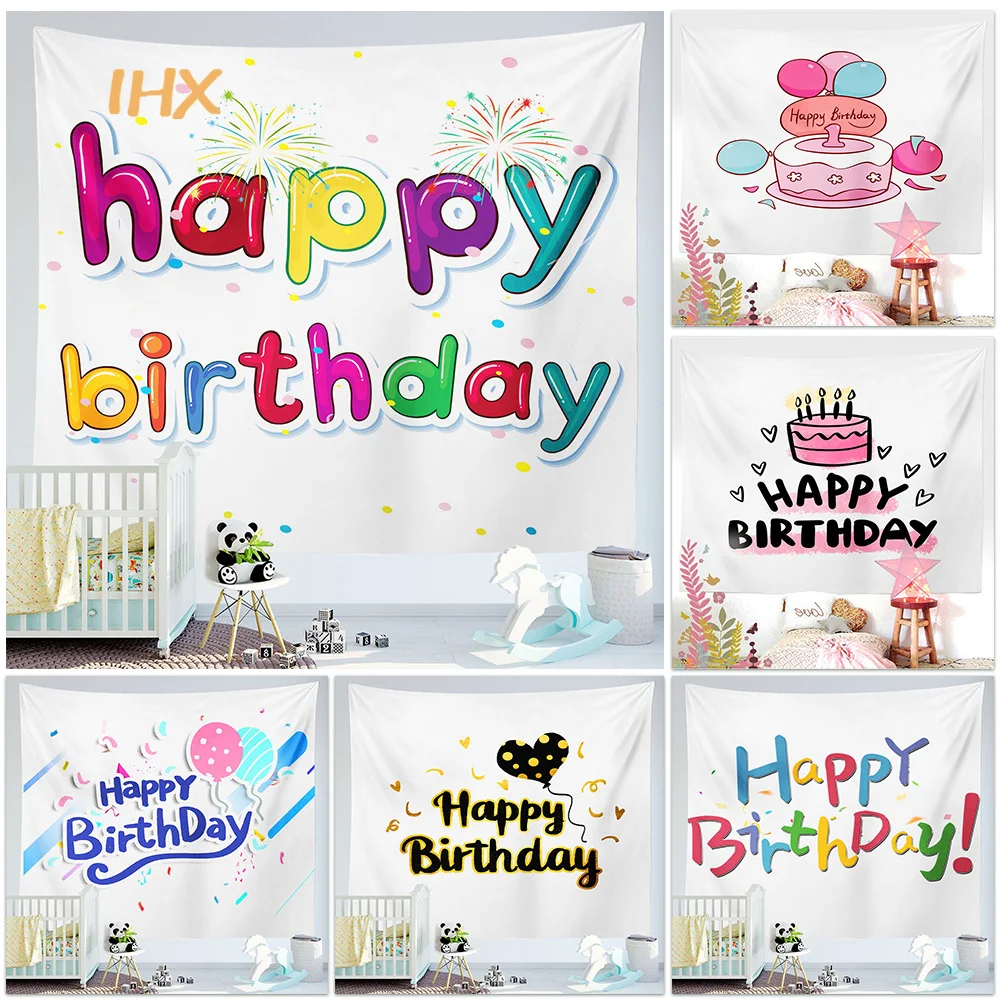 Happy Birthday Background Tapestry Wall Hanging Hippie Large Fabric Wall Tapestry Aesthetics Room Decor Bedroom Home Decoration
Happy Birthday Background Tapestry Wall Hanging Hippie Large Fabric Wall Tapestry Aesthetics Room Decor Bedroom Home Decoration