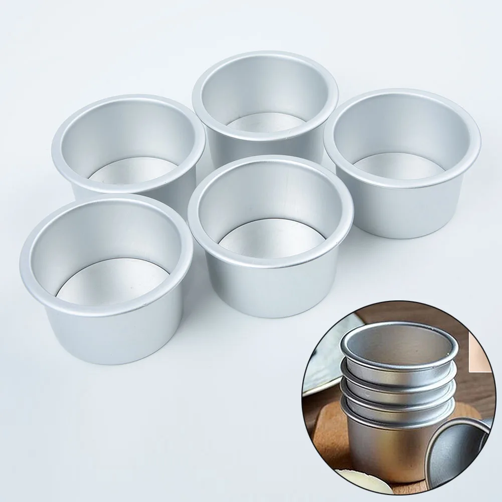 Bake Pudding Nonstick Tool DIY Safe Home Cake Mold Aluminum Alloy Non-stick Silver 5Pcs 1pc Set 2.5\\\\\\'\\\\\\' Baking Mold
Bake Pudding Nonstick Tool DIY Safe Home Cake Mold Aluminum Alloy Non-stick Silver 5Pcs 1pc Set 2.5\\\\\\'\\\\\\' Baking Mold