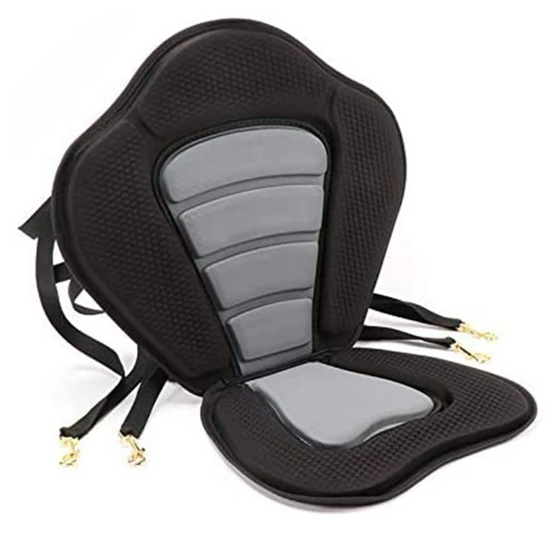 Deluxe Kayak Seat Padded Fishing Boat Seat, Adjustable Boat Seat Cushioned High Back Comfortable Backrest Support
Deluxe Kayak Seat Padded Fishing Boat Seat, Adjustable Boat Seat Cushioned High Back Comfortable Backrest Support