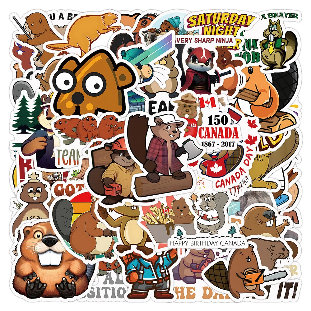 10/30/52pcs Cartoon Beaver Animal Stickers Funny Anime Sticker for Guitar Suitcase Motorcycle Skateboard Laptop Kids Toy Decals
10/30/52pcs Cartoon Beaver Animal Stickers Funny Anime Sticker for Guitar Suitcase Motorcycle Skateboard Laptop Kids Toy Decals