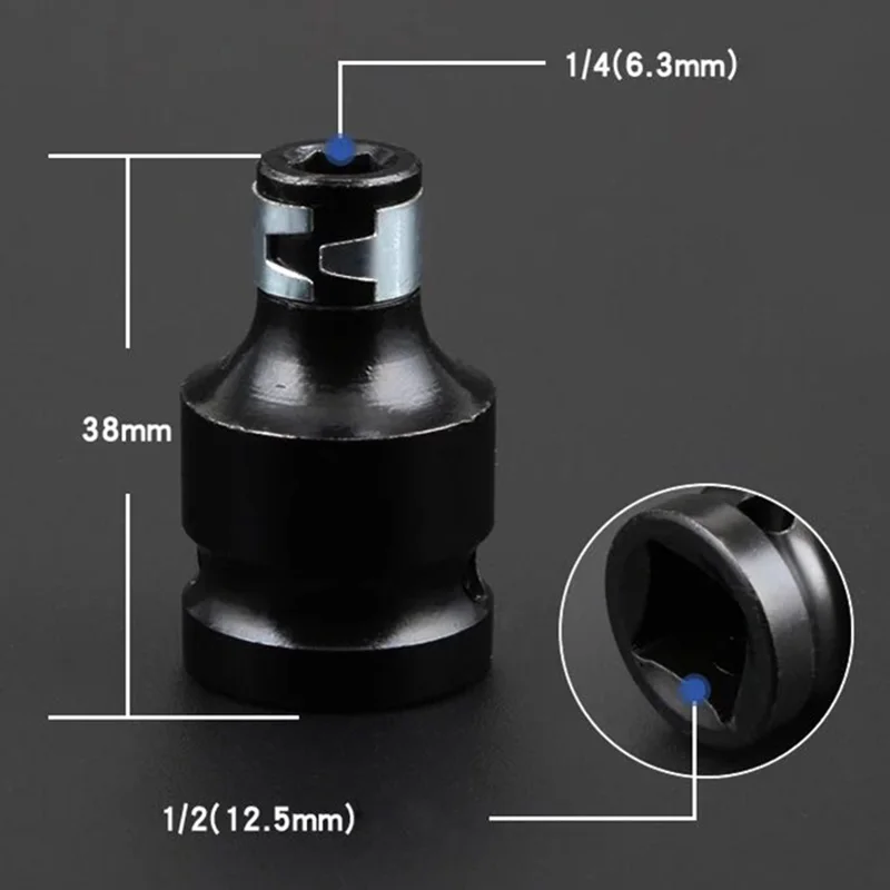1/2 Inch Square To 1/4 Inch Hex Socket Adapter Set Hex Shank 1/2inch Drive To 1/4in Drilling Bits Driver Socket Set
1/2 Inch Square To 1/4 Inch Hex Socket Adapter Set Hex Shank 1/2inch Drive To 1/4in Drilling Bits Driver Socket Set