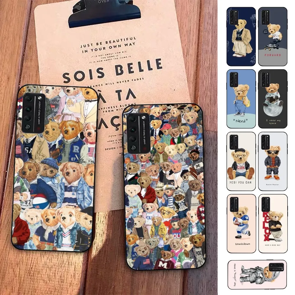 Cute Bear Fashion Brand Phone Case For Huawei Honor 10 lite 9 20 7A 9X 30 50 60 70 pro plus Soft Silicone Cover
Cute Bear Fashion Brand Phone Case For Huawei Honor 10 lite 9 20 7A 9X 30 50 60 70 pro plus Soft Silicone Cover