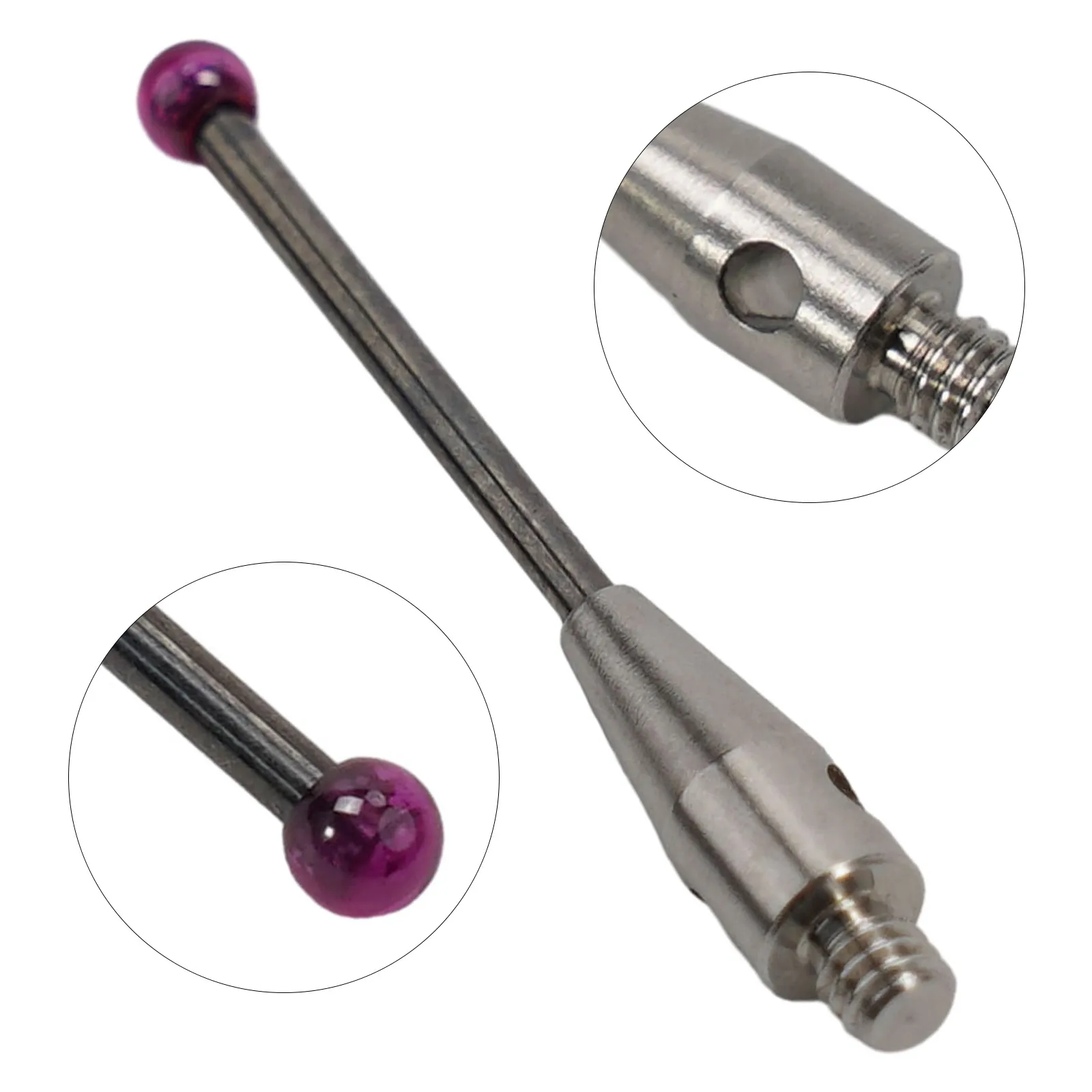 Tungsten Steel M2 Ball Cmm Thread And Cnc Measuring Probe Stylus Point Contact Durable Stylus
Tungsten Steel M2 Ball Cmm Thread And Cnc Measuring Probe Stylus Point Contact Durable Stylus