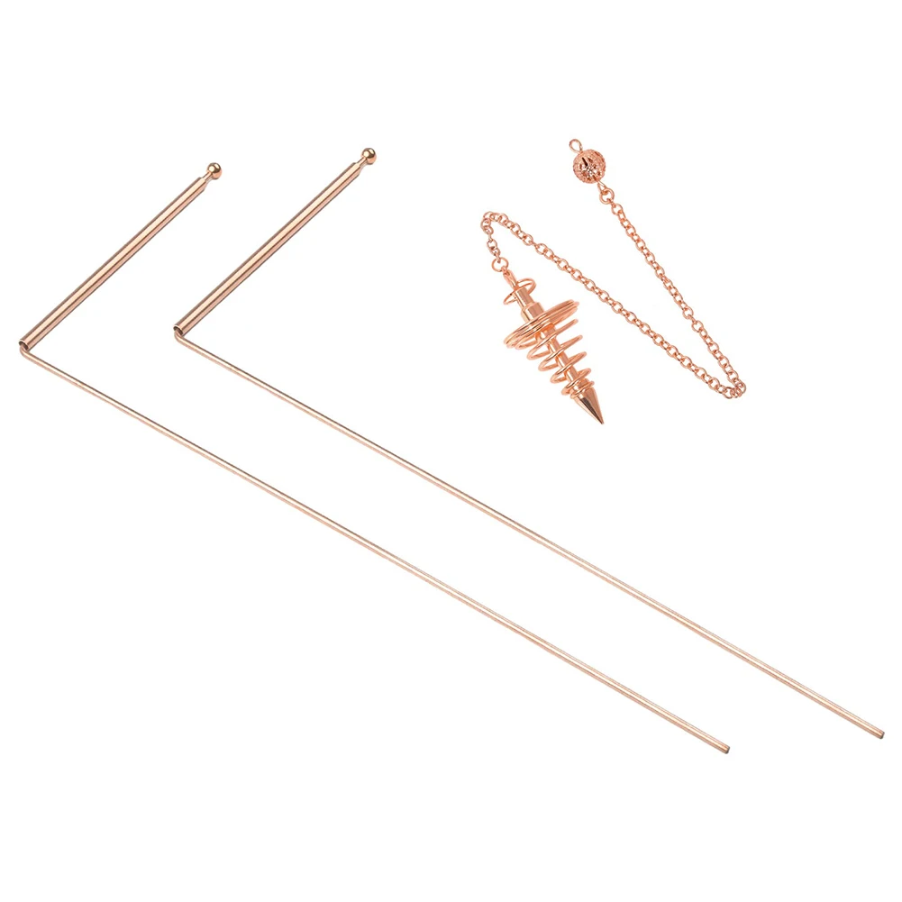 2pcs Sticks Detector Rod Copper Probe For Water Treasure Finding Metal Probing Tool 11.4*4.7 Inches Single Round-ball Head Rods
2pcs Sticks Detector Rod Copper Probe For Water Treasure Finding Metal Probing Tool 11.4*4.7 Inches Single Round-ball Head Rods