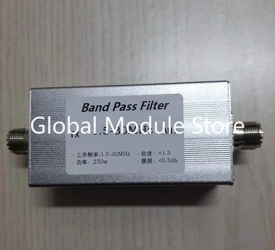 Short Wave Bandpass Filter 1.5-30MHz BPF Bandpass Filter M Base 250w Anti-interferenceIn Stock, Quick Delivery
Short Wave Bandpass Filter 1.5-30MHz BPF Bandpass Filter M Base 250w Anti-interferenceIn Stock, Quick Delivery