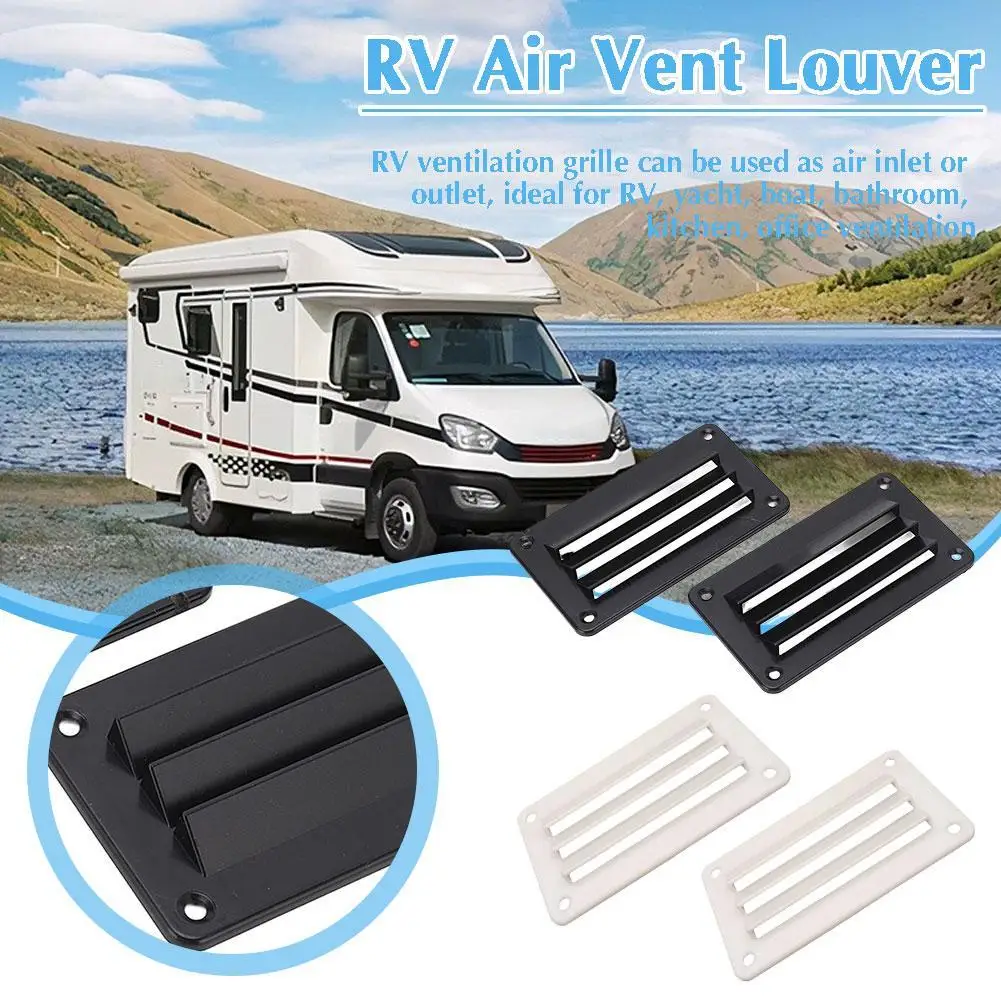 2pcs RV Air Vent Louver Professional Bathroom Office Ventilation Outlet Grille Louver For Boat Yacht Accessories Exhaust Fan
2pcs RV Air Vent Louver Professional Bathroom Office Ventilation Outlet Grille Louver For Boat Yacht Accessories Exhaust Fan