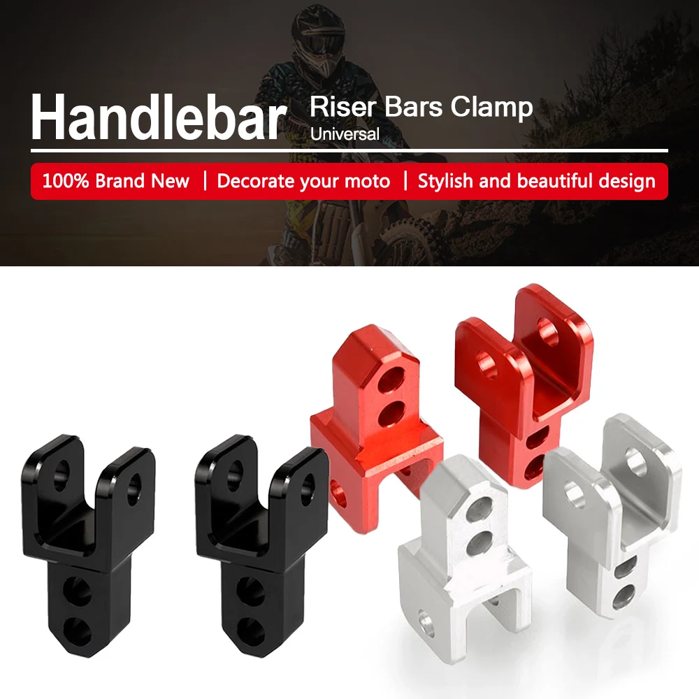Universal FOR Benelli FOR Honda Bmw yamaha ducati Parts Motorcycle CNC Aluminium height Handlebar Risers Clamp Height Up Adapter
Universal FOR Benelli FOR Honda Bmw yamaha ducati Parts Motorcycle CNC Aluminium height Handlebar Risers Clamp Height Up Adapter