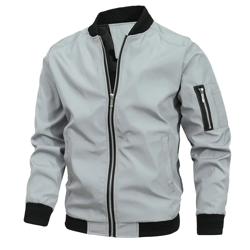 Varsity Jackets Men's Casual Autumn Slim Fit Mens Jackets Military Coats Brand Mens Jackets Plus Size Sportswear Bomber Jacket
Varsity Jackets Men's Casual Autumn Slim Fit Mens Jackets Military Coats Brand Mens Jackets Plus Size Sportswear Bomber Jacket