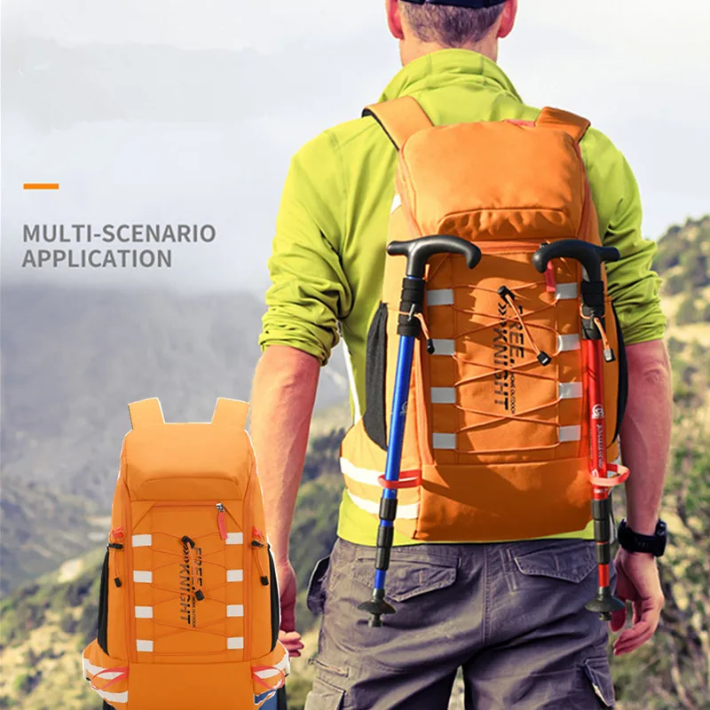 

Men's Camping Backpack Hiking Trekking Packing Sports Tourism Shoulder Bagpack Mountaineering Rucksack Women Travel Climbing