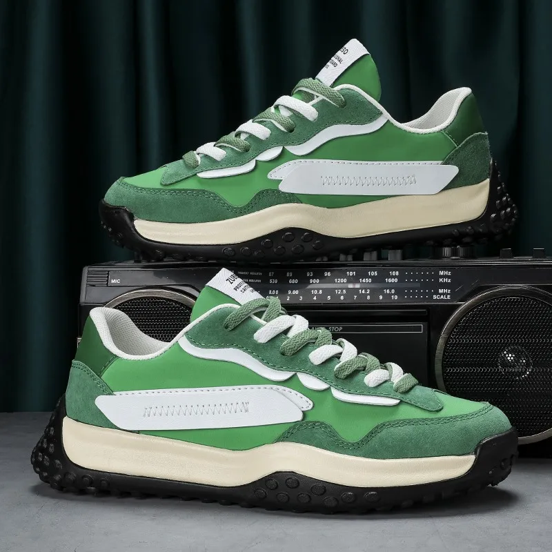 2023 Spring Hot Sale Green Men's Running Shoes Retro Fashion Chunky Sneakers Anti-Slip Casual Sneaker Manzapatillas Hombre Black
2023 Spring Hot Sale Green Men's Running Shoes Retro Fashion Chunky Sneakers Anti-Slip Casual Sneaker Manzapatillas Hombre Black
