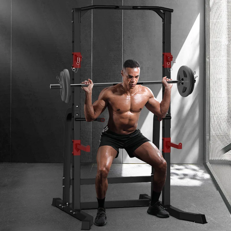 Horizontal Bar Pull-up Device Home Indoor Squat Bench Press Stand Barbell Stand Adjustable Parallel Bars Weight Rack
Horizontal Bar Pull-up Device Home Indoor Squat Bench Press Stand Barbell Stand Adjustable Parallel Bars Weight Rack