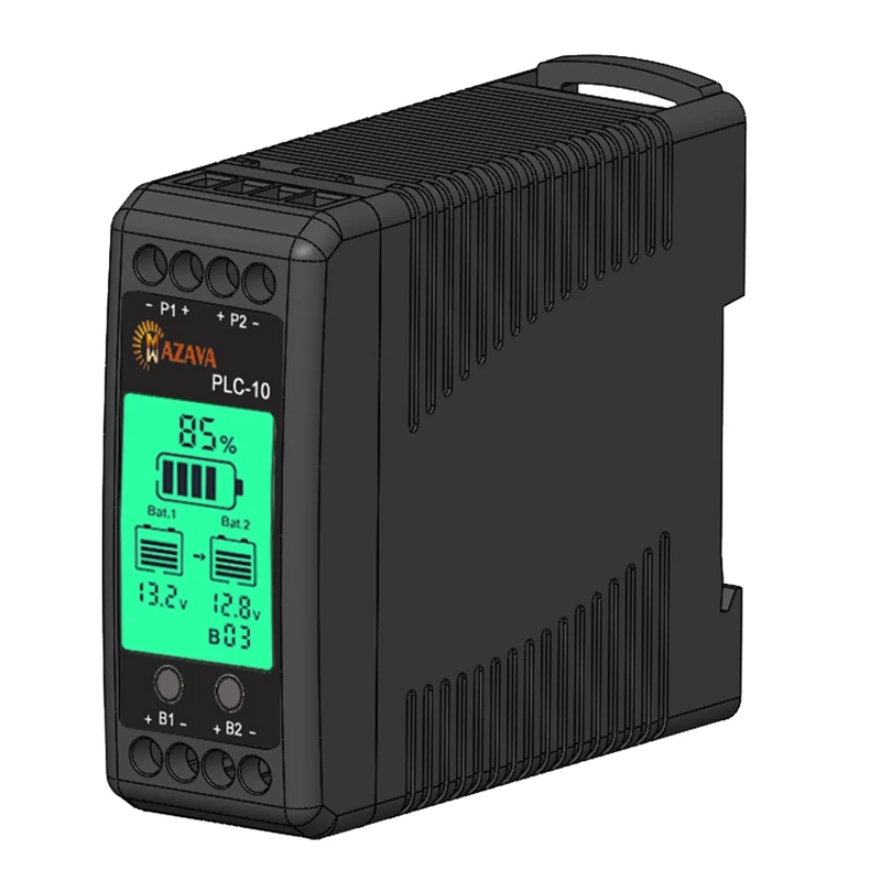 Mazava PLC-10 Battery Equalizer Active Gel AGM Lead Acid Li Li-Ion Lifepo4 Battery Balancer 2S 2P 12 24 36 48 96 V Easy Install
Mazava PLC-10 Battery Equalizer Active Gel AGM Lead Acid Li Li-Ion Lifepo4 Battery Balancer 2S 2P 12 24 36 48 96 V Easy Install